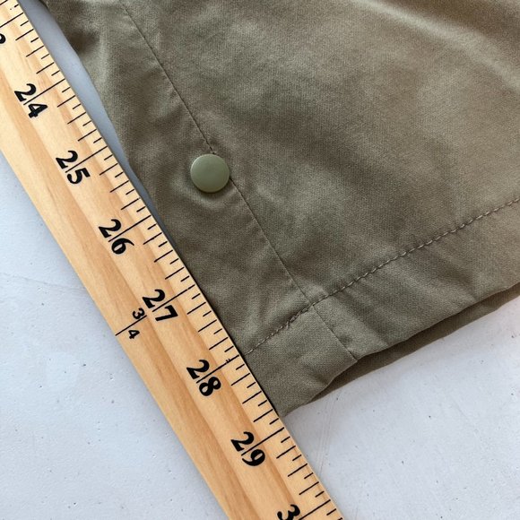 Prana Nylon Hiking Pants Convertible Roll Up Stretch Brown Mens Size Large - Picture 10 of 12